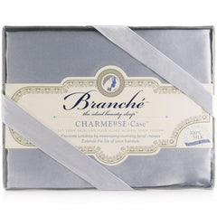 Branché | Charmeuse Silk Pillow Case | Silver